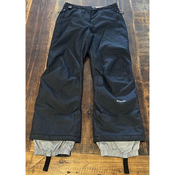 STRYKE by SPYDER Women's Black Snowboarding Ski Pants XT Size 10